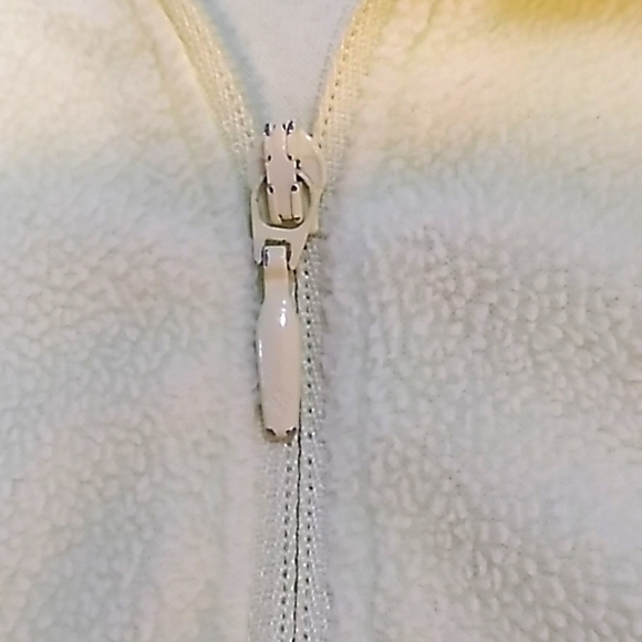 Columbia Quarter Zip Yellow Fleece Pullover. Size XS - Picture 6 of 9